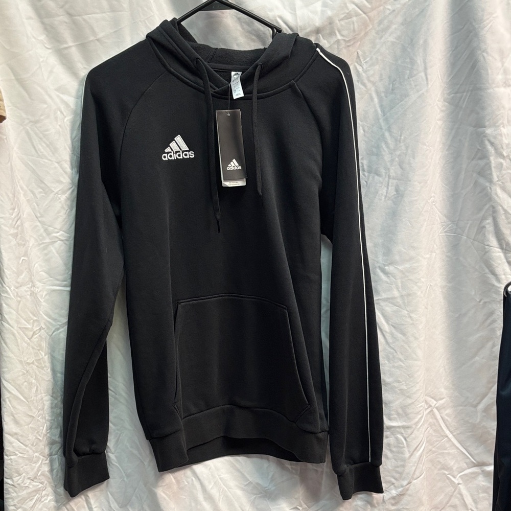 Adidas Men's Black Pullover Hoodie